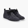 Autre image de STONE MID CUT  - SUEDE LEO -  NOIR/GRIS FONCE