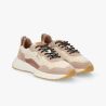 Autre image de MOON JOGGER  - SUEDE/SHEEPY - ROSE PALE/BLANC CASSE